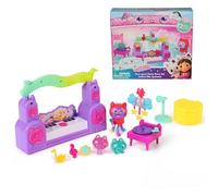 Gabby's Dollhouse: The Movie, Paw-Some Party Story Set avec herbe à chat DJ, 2 gommes et accessoires, jouets pour enfants pour filles et garçons à partir de 3 ans
