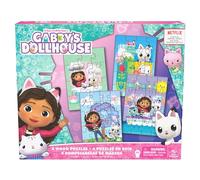Gabby's Poppenhuis - 4-pack: Houten Puzzel