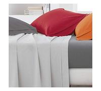 Gabel - Drap-Housse en Percale, Plusieurs Coloris Disponibles 200x175x0.3 cm Bianco
