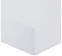 Gabel - Drap-Housse en Percale, Plusieurs Coloris Disponibles 200x90x0.3 cm nacré