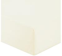 Gabel - Drap-Housse en Percale, Plusieurs Coloris Disponibles 210x140x0.3 cm Beige
