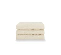 Gabel Éponge de Pur Coton hydrophile, 40 x 60 cm, écru, Lot de 3 pièces