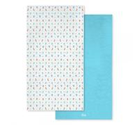Gabel Lot 2 serviettes Sweet Dreams bleu ciel