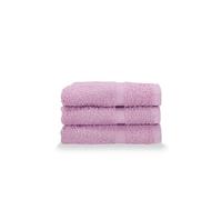 Gabel Lot de 3 Serviettes d'hôte en Pur Coton hydrophile, 40 x 60 cm, Cyclamen