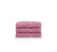 Gabel Lot de 3 Serviettes d'invité en Pur Coton hydrophile, 40 x 60 cm, Fuchsia