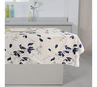 GABEL Nappe rectangulaire en Porcelaine Bleue 6 Places