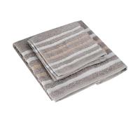 Gabel - Serviette avec invité Vagues | Coton hydrophile Absorption maximale | Made in Italy| Variante de Couleur Fer