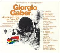 Gaber Giorgio - Anche per Oggi Non Si Vola [Import]