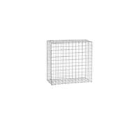 Gabion acier galvanisé L60 x H60 x Pr.30 cm tirants et crampons inclus