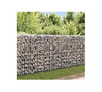 Gabion mand 120x30x100 cm gegalvaniseerd staal142539