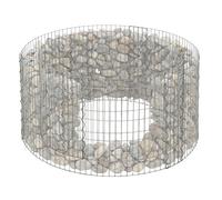 Gabion panier métallique pierres corbeille treillis rond