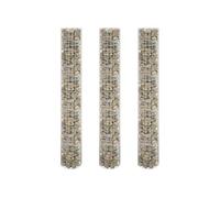 Gabion plantenbakken 3 st rond verhoogd Ã~30x200 cm staal152022