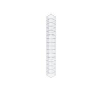 GABIONA gabio NEN Colonne rectangulaire 27 x 27 cm, Hauteur 160 cm, Largeur de Maille 5 x 10 cm Colonne Gabion/
