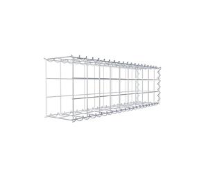 GABIONA Montage-Panier Gabion typ2 100 x 30 x 20 cm, Mailles neu 10 x 10 cm
