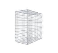 GABIONA | Paniers en gabion carré | Paniers en treillis résistants aux imtempéries | Dimensions 100L x 100h x 50P centimètres