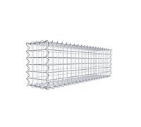 GABIONA | Paniers en gabion carré | Paniers en treillis résistants aux imtempéries | Dimensions 100L x 30h x 20P centimètres
