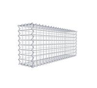 GABIONA | Paniers en gabion carré | Paniers en treillis résistants aux imtempéries | Dimensions 100L x 40h x 20P centimètres