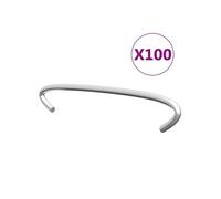 vidaXL Gabionhaken 100 st 10 cm gegalvaniseerd staal145616 G