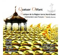 Gable, Bimbi, Jarrett, Schoelinck, Guyot : Quatuor Olifant & Orchestre D’Harmonie