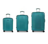 Gabol Balance XP 4 roues Set de valises 3 pièces avec soufflet d'extension vert