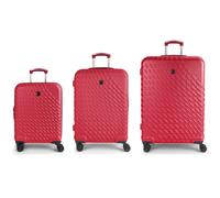 Gabol Ensemble de bagages rouge, Taille One Size