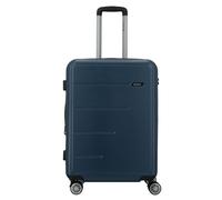 Gabol Future Plus 4 roulettes Trolley 66 cm avec soufflet d'extension bleu pétrole