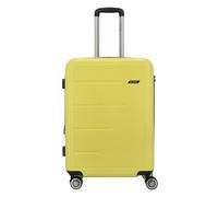 Gabol Future Plus 4 roulettes Trolley 66 cm avec soufflet d'extension jaune