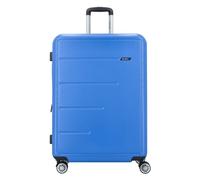Gabol Future Plus 4 roulettes Trolley 74 cm avec soufflet d'extension bleu
