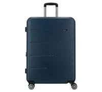 Gabol Future Plus 4 roulettes Trolley 74 cm avec soufflet d'extension bleu pétrole