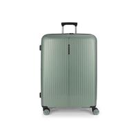 Gabol Grande valise extensible Brooklyn 51 x 75 x 31/34 cm - Bagage léger 4,5 kg avec capacité 109/119,6 l - 4 roues doubles 360° et serrure TSA - Design espagnol en polypropylène, vert, Large