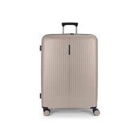 Gabol Grande valise extensible Brooklyn rigide avec capacité jusqu'à 109 L (beige), beige, Grande valise extensible