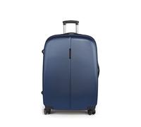 Gabol Grande valise rigide extensible Paradise XP 77 x 54 x 29/32,5 cm - Bagage léger 4,6 kg avec capacité 100/112 litres - 4 roues doubles 360° et serrure TSA - Design espagnol en ABS - Bleu