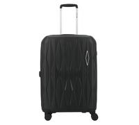 Gabol Infinity 4 roulettes Trolley 66 cm avec soufflet d'extension noir