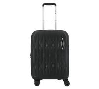 Gabol Infinity 4 roulettes Trolley de cabine 55 cm avec soufflet d'extension noir