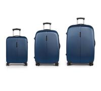 Gabol Paradise XP 4 roulettes Set de valises 3 pièces avec soufflet d'extension blau (123301-003)