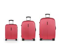Gabol Paradise XP 4 roulettes Set de valises 3 pièces avec soufflet d'extension coral (TAS020381)