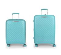 Gabol Queens 4 roues Set de valises 2 pièces avec soufflet d'extension vert