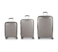 Gabol Queens 4 roues Set de valises 3 pièces avec soufflet d'extension gris