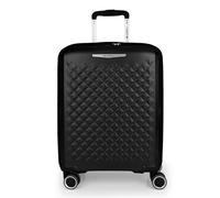 Gabol Queens 4 roues Valise cabine S 54 cm avec soufflet d'extension noir