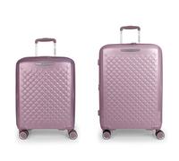 Gabol Queens 4 roulettes Set de valises 2 pièces avec soufflet d'extension violet