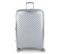 Gabol Queens 4 roulettes Trolley L 75 cm avec soufflet d'extension couleur argent