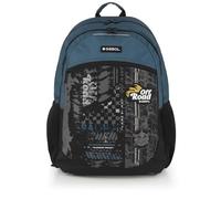 Gabol Sac à dos adaptable au chariot ROAD., Bleu pétrole, Medidas: 34x46x20 cm