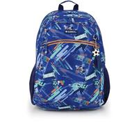 Gabol - Sac à dos scolaire adaptable au chariot 34 x 46 x 20 cm Crew avec 2 compartiments, dos rembourré, housse pour ordinateur portable 15,6" et base renforcée