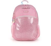 Gabol - Sac à dos scolaire adaptable au chariot 34 x 46 x 20 cm Glam avec 2 compartiments, dos rembourré, housse pour ordinateur portable 15,6" et base renforcée