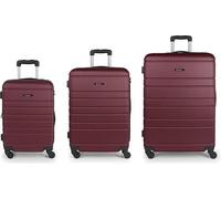 Gabol Suitcase Set - Zero - Cabin + Medium + Large Travel suitcases - Red