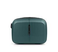 Gabol - Trousse de voyage rigide Brooklyn 35 x 27 x 17 cm - Poids 0,8 kg avec capacité 13,8 l - Attache à valise et sangle réglable - Design espagnol en polypropylène et intérieur recyclé RPET - Vert