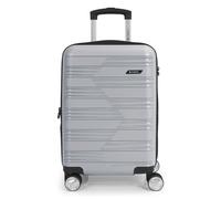 Gabol Uyiko 4 roulettes Trolley de cabine 54 cm avec soufflet d'extension gris