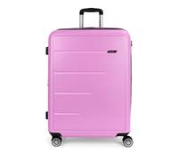 Gabol Future Plus 4 roulettes Trolley 74 cm avec soufflet d'extension rose