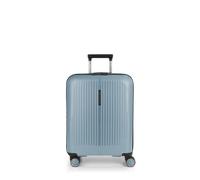 Gabol - Valise de cabine rigide extensible Brooklyn 55 x 40 x 22/25 cm - Bagage à main léger 2,8 kg avec capacité jusqu'à 47,4 l - 4 roues doubles 360° et serrure TSA - Design espagnol - Bleu clair