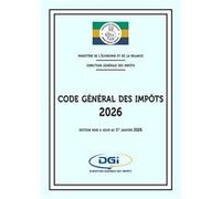 Gabon - Code général des impôts 2026 Droit AfriqueDroit Afrique (Auteur)